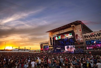 María Becerra la rompió toda en el "Coca-Cola Music Experience 2023"