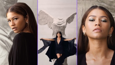 La tremenda campaña de Zendaya para Lancôme en el Museo de Louvre