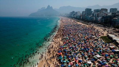 Río de Janeiro: la sensación térmica superó los 47º