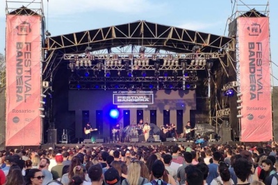 Más de 20mil personas participaron del Festival Bandera