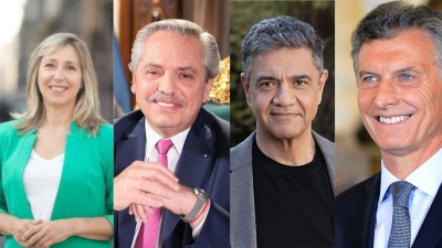 Los candidatos y funcionarios fueron a votar