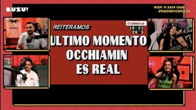 ¿Se confirmó “Occhiamín”?