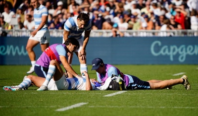 Juan Imhoff afuera de Los Pumas