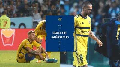 El parte médico de Boca sobre las lesiones de Benedetto y Valentini, ¿llegan a la final?