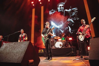 Andrés Calamaro tocó en vivo junto a Pablo Lescano: "Es el Maradona de la música popular"