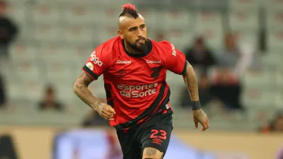 Arturo Vidal y su guiño a Boca