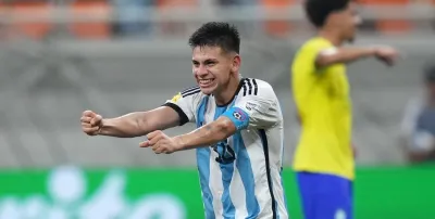 Diablito Echeverri, la figura de la Selección Argentina Sub 17: "Ganarle a Brasil es sexo"