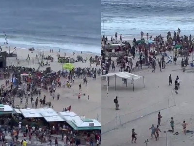 Graves incidentes en CopaCabana: Hinchas de Fluminense atacan a los de Boca