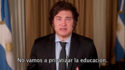 Milei desdice algunas de sus propuestas en su último spot de campaña: "No vamos a privatizar..."