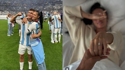 El casamiento de Paulo Dybala y Oriana Sabatini será en Argentina