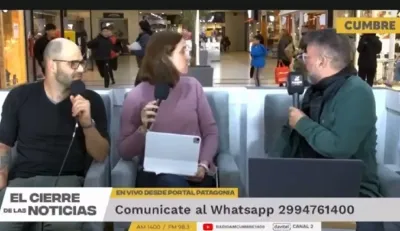 Un programa de streaming transmitió en vivo un robo en pleno shopping de Neuquén