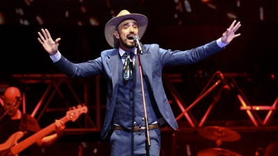 Nochebuena: Telefe va a pasar el último show de Abel Pintos en Uruguay