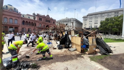 Después de 3 años, la comunidad Qom levantó el acampe frente a Casa Rosada tras reunirse con Patricia Bullrich