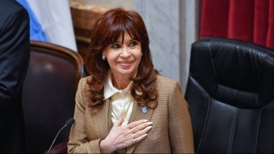 Cristina Fernández de Kirchner se despidió de los trabajadores del Senado