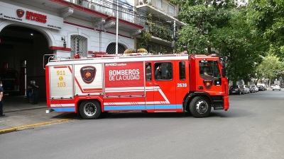 Chacarita: evacuaron una colonia de verano por un principio de incendio