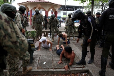 Ecuador: ya son más de 3.000 los detenidos desde la declaración de "conflicto armado interno"