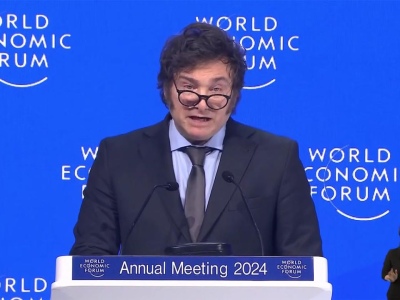 Milei en Davos: “El capitalismo de libre empresa es la única herramienta para terminar con el hambre y la pobreza"