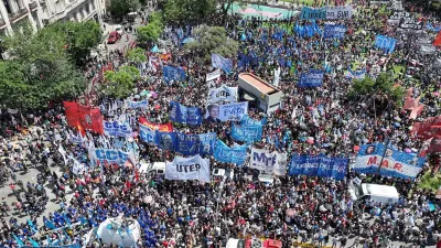 El Gobierno de Milei enfrenta su primer paro encabezado por la CGT