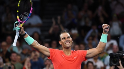 Nadal volvió con todo de su lesión y ya está cuartos de final de Brisbane: "Me siento competitivo"