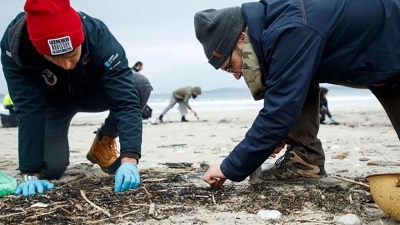 Preocupación por la inundación de bolitas de plástico en costas europeas