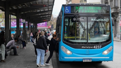 Rosario: El boleto de colectivo pasará a costar $340 a partir del 5 de febrero