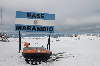 Skúa, el primer robot no tripulado argentino en llegar a la Antártida