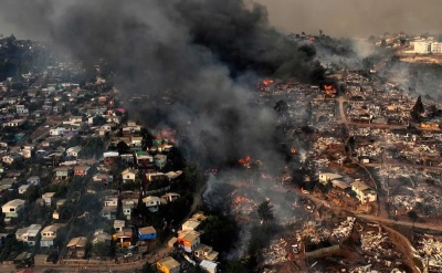 Ya son al menos 123 los fallecidos por los incendios en Chile