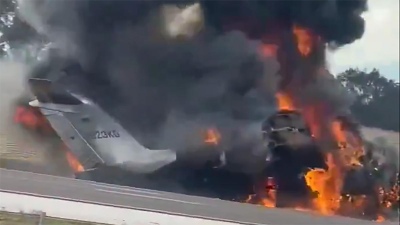Tragedia en Estados Unidos: dos personas murieron en un accidente de avión