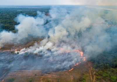 Récord de incendios en la Amazonia brasileña: casi 3000