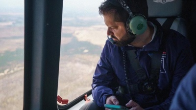 Chile: Boric lanzó medidas para los afectados por los incendios