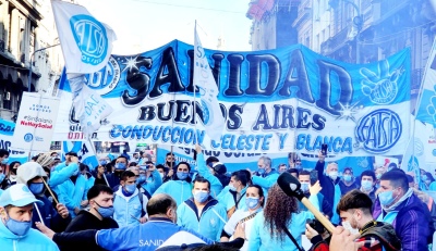 El sindicato de Sanidad anunció un paro nacional de 24 horas para este jueves