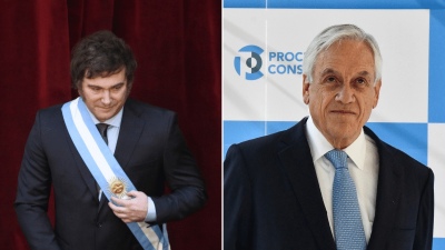 El último tuit de Sebastián Piñera: "Felicitaciones a Javier Milei"