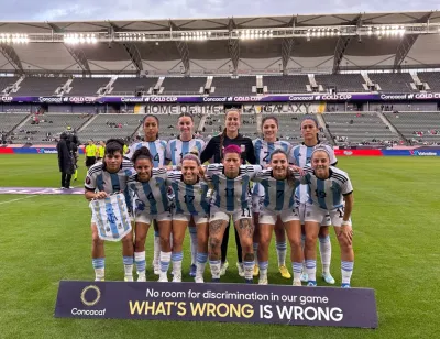 Argentina enfrentará a Brasil para los cuartos de final de la Copa de Oro femenina