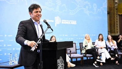 Kicillof dijo que va a inaugurar un salón de las mujeres trabajadoras