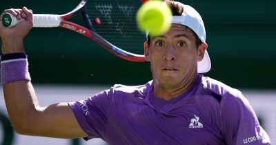 Sebastián Báez fue eliminado por Taylor Fritz y se despidió del Indian Wells