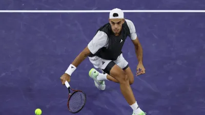 Fran Cerúndolo perdió ante Shelton y se despidió del Masters 1000 de Indian Wells