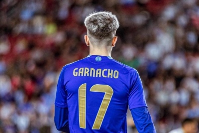 El guiño de Garnacho con la Selección de cara a la Copa América: "Nos vemos pronto…"