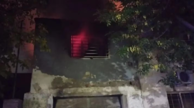 Un hombre discutió con su hijo, lo mató y prendió fuego la casa en la que vivían