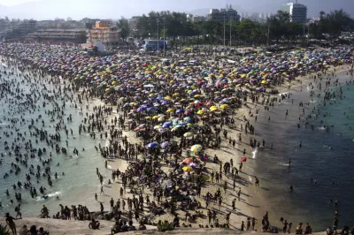 62,3°C: nuevo récord de sensación térmica en Río de Janeiro