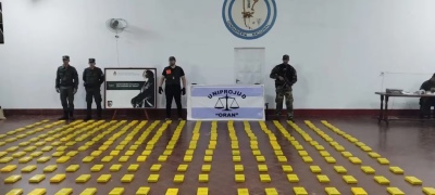 Encontraron más de 300 kilos de cocaína en una camioneta de bomberos en Salta