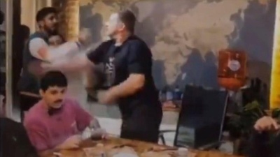 El Turco García se peleó con un invitado de su programa y es tendencia: el video