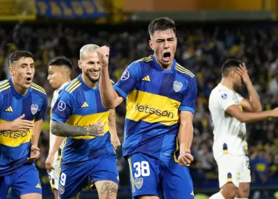 Boca le ganó 1-0 a Sportivo Trinidense por la Copa Sudamericana