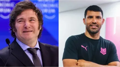 Kun Agüero habló de la privatización de los clubes argentinos y Milei lo bancó: "Este sí que la ve"