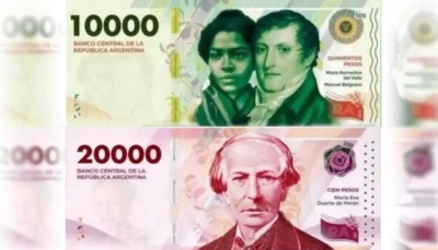 ¿Cuándo empiezan a circular los billetes de $10 mil y $20 mil?