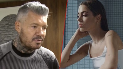 Tinelli le respondió a Tini por la canción que le dedicó: “Me da pena”