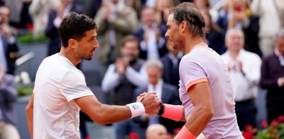 Pedro Cachin no pudo con Nadal, pero se llevó un regalo: "¿Puedo quedarme con algo tuyo?"