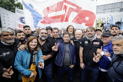 Kicillof: "El éxito de las políticas del gobierno nacional implica la derrota de los trabajadores"