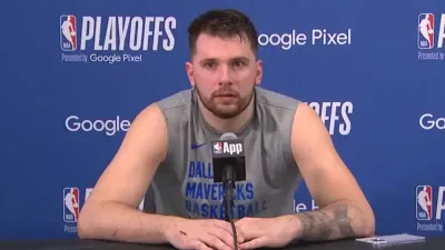 Luka Doncic y una conferencia de prensa con sorpresa sexual