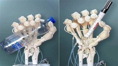 Innovación del MIT: manos robóticas más suaves y precisas