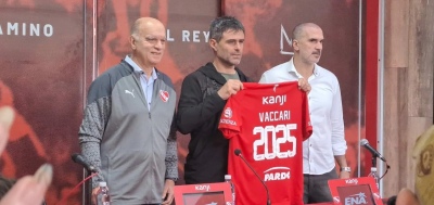 Independiente presentó a Vaccari como su nuevo DT: toda la info
